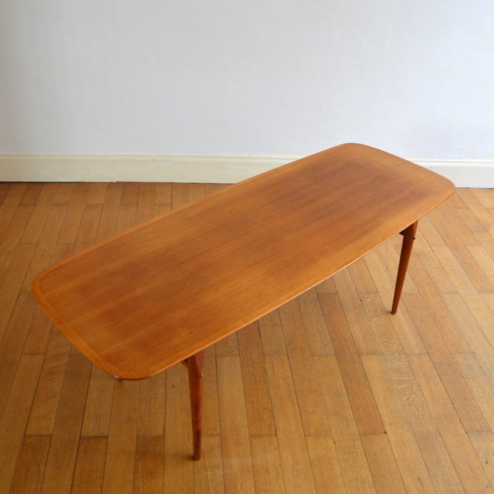 Table basse scandinave 1960s