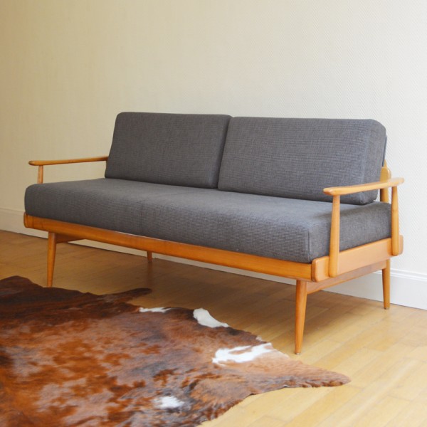 Sofa – Daybed scandinave vintage