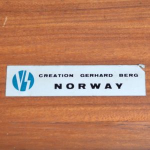 Enfilade Scandinave Teck Par GERHARD BERG 1960 vintage 19