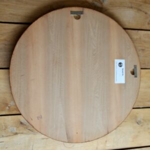 Miroir rond scandinave vintage 1960s 20