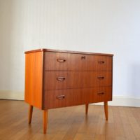 Commode scandinave teck 1960s