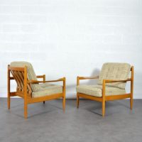 Paire de fauteuils scandinave 1960s