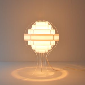 Lampe de table par Flemming Brylle & Preben Jacobsen 1960s vintage 48