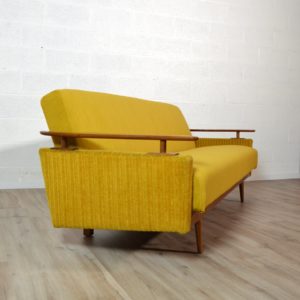 Canapé : Daybed scandinave 1960 vintage 9