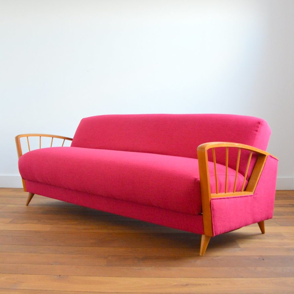 Canapé / Daybed Vintage 1950 / 1960s