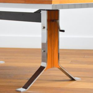 Table transformable : Bureau scandinave 1970 vintage 16