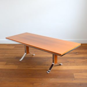 Table transformable : Bureau scandinave 1970 vintage 32