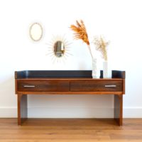 Enfilade / Console placage palissandre vintage 1970s