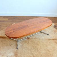 Table basse design Danois palissandre 1960s