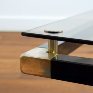 Table basse design Français années 70 : 80 vintage 14