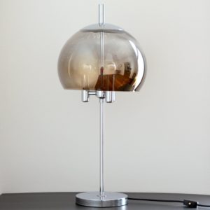 Grande lampe de table Doria Leuchten 1960s vintage 1
