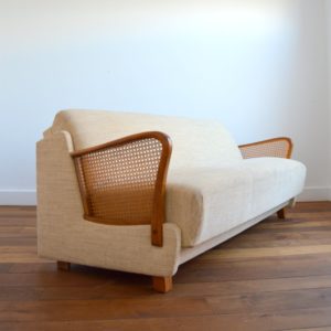 Canapé : Daybed scandinave 1960 vintage 42