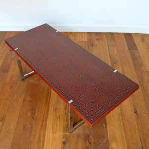 Table basse design années 70 vintage 25