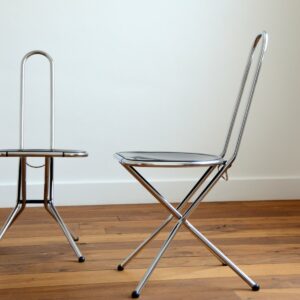 Fauteuil : chaise design années 80 vintage 35
