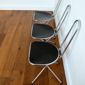 Fauteuil : chaise design années 80 vintage 46