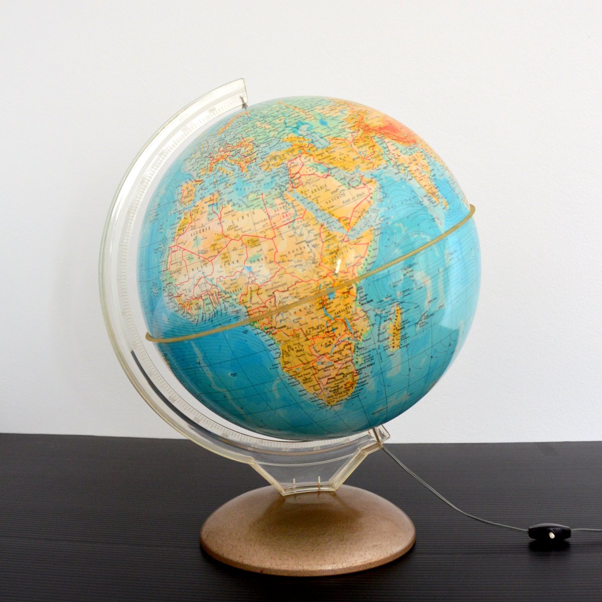 Mappemonde globe terrestre SCAN.GLOBE -Danemark-indiquant