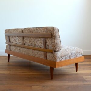 Sofa – canapé – daybed – banquette scandinave Knoll 1960 vintage 37