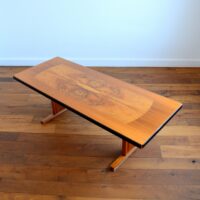 Table Transformable / Table basse / Table à manger / Bureau Design Scandinave 1970