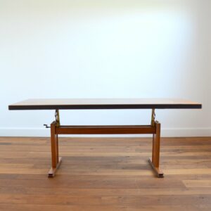 Table transformable scandinave 1970 vintage 8