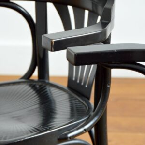 2 fauteuils Thonet bois courbé vintage 19