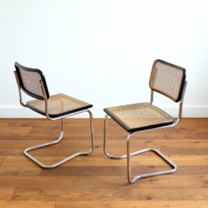 2 Chaises BREUER – Cesca B32 MADE IN ITALY vintage 17