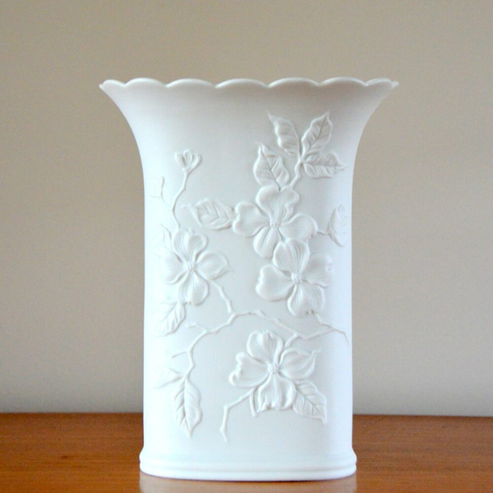 Vase en porcelaine / Faience / Biscuit par Ak Kaiser, Allemagne 1970