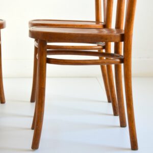 4 chaises bistrots années 50 vintage 15