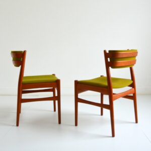 Chaises scandinave par Danex Furniture, Danemark 1960 vintage 2