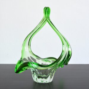 Coupe : Vase : Vide poche en cristal Val Saint Lambert 1960 vintage 13