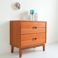 Commode scandinace teck 1960 vintage 5