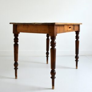 Table de ferme ancienne en bois vintage 43