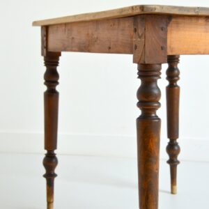 Table de ferme ancienne en bois vintage 51