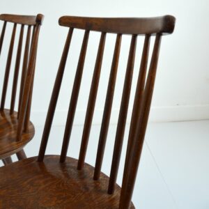 chaises Fanett par Ilmari Tapiovaara 1950 vintage 18