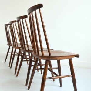 chaises Fanett par Ilmari Tapiovaara 1950 vintage 20