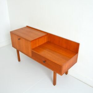 Meuble d’entrée : Meuble d’appoint scandinave 1960 vintage 14