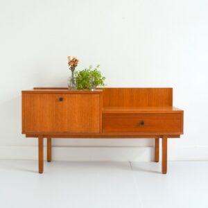 Meuble d’entrée : Meuble d’appoint scandinave 1960 vintage 4