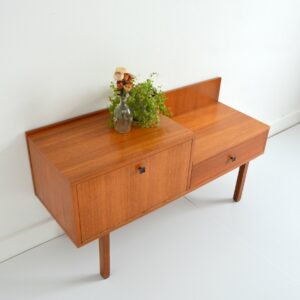 Meuble d’entrée : Meuble d’appoint scandinave 1960 vintage 8