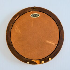 Petit miroir rond bombé oeil de sorcière 1960 vintage 11