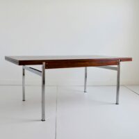 Table à manger avec rallonges Danoise / Scandinave palissandre 1950s