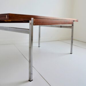 Table à manger Danoise scandinave palissandre 1950 vintage 18