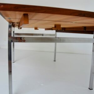 Table à manger Danoise scandinave palissandre 1950 vintage 35