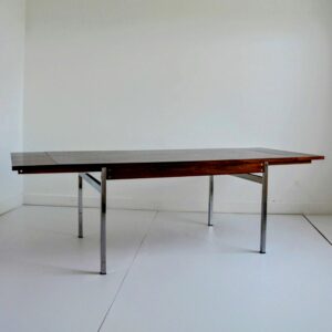 Table à manger Danoise scandinave palissandre 1950 vintage 38