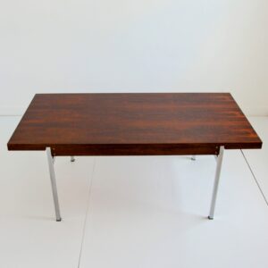 Table à manger Danoise scandinave palissandre 1950 vintage 9