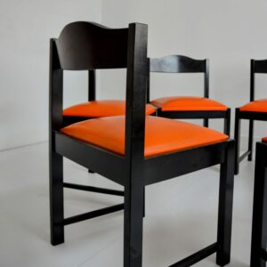 6 chaises scandinave années 70 : 80 vintage 15