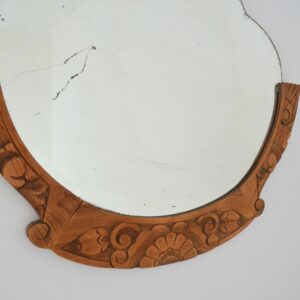 Ancien miroir Art Déco 1930 vintage 5