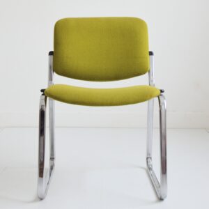 Chaise traineau Design 1960 vintage 11