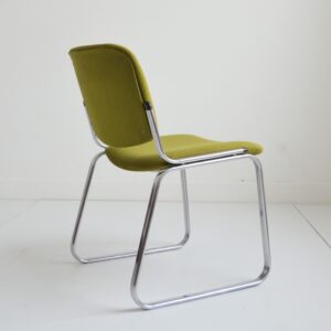 Chaise traineau Design 1960 vintage 19