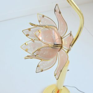 Lampadaire : Lampe de sol Lotus 1970 vintage 17