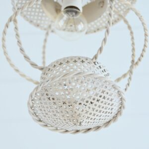 Lanterne : suspension Mathieu Mategot métal perforé design 1950 vintage 4