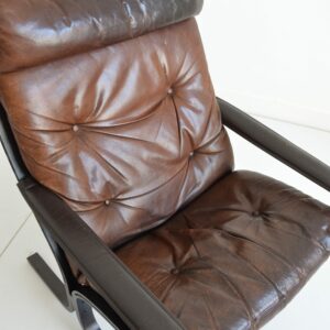 fauteuil scandinave Siesta par Ingmar Relling pour Westnofa design Norvégien 1960 vintage 13